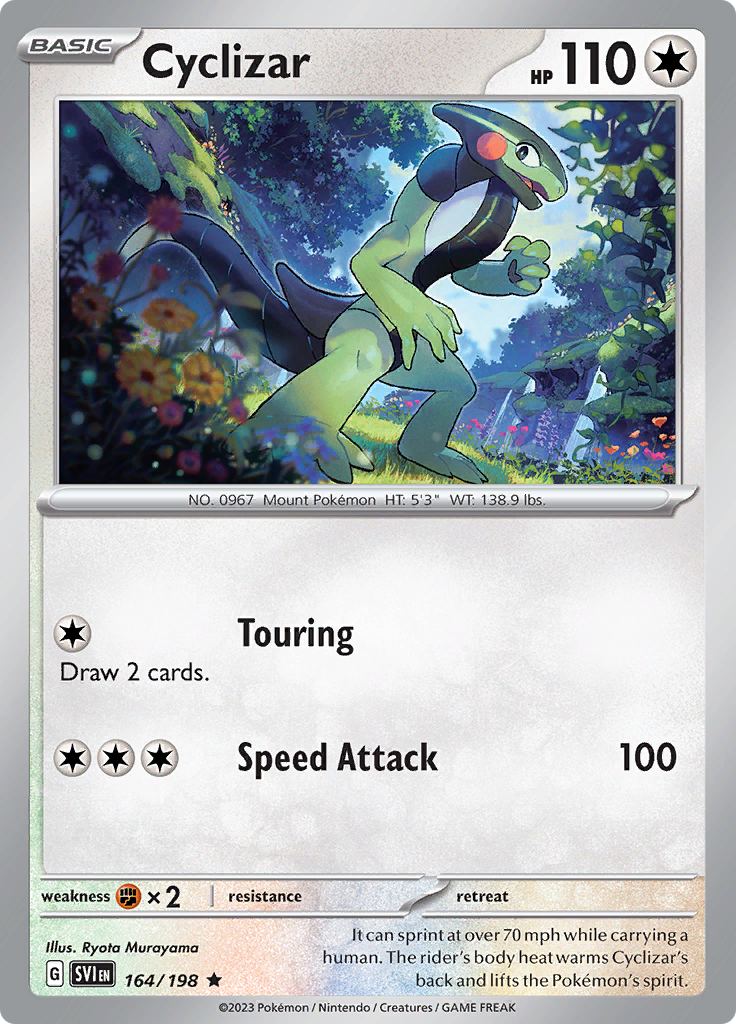 Cyclizar (164/198) Holo Scarlet & Violet - PokeRand