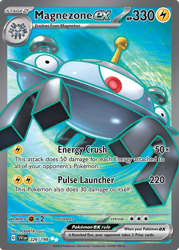 Magnezone ex (226/198) Full Art Scarlet & Violet - PokeRand