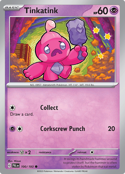 Tinkatink (100/193) Common Paldea Evolved - PokeRand