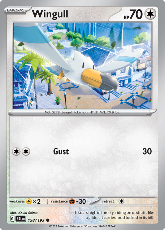 Wingull (158/193) Common Paldea Evolved - PokeRand