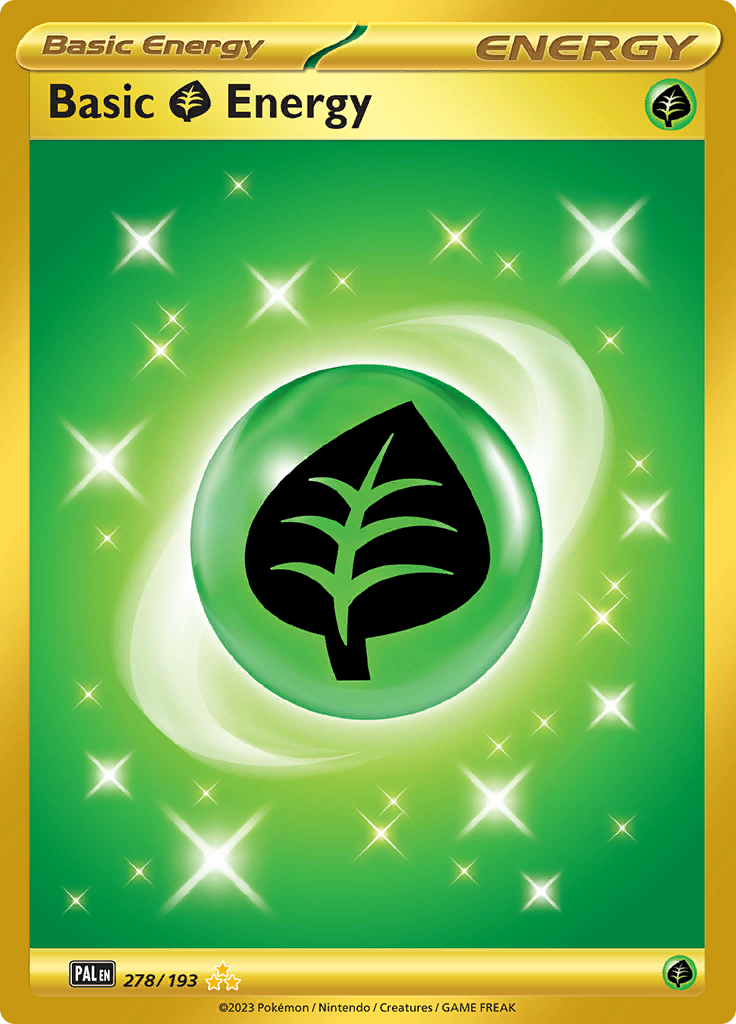 Basic Grass Energy (278/193) Hyper Rare Paldea Evolved - PokeRand