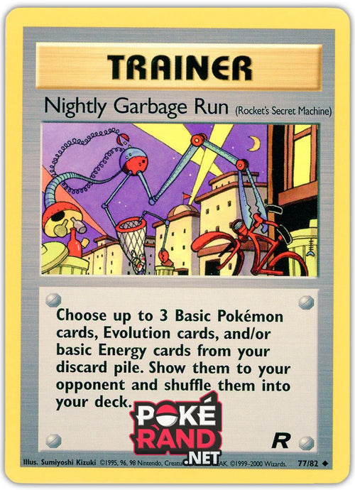 (77/82) Nightly Garbage Run - Trainer - Team Rocket - PokeRand