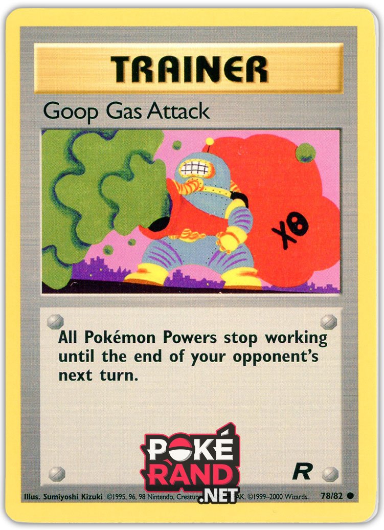 (78/82) Goop Gas Attack - Trainer - Team Rocket - PokeRand