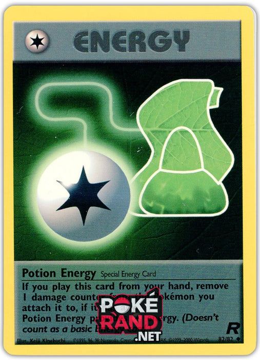 (82/82) Potion Energy - Trainer - Team Rocket - PokeRand