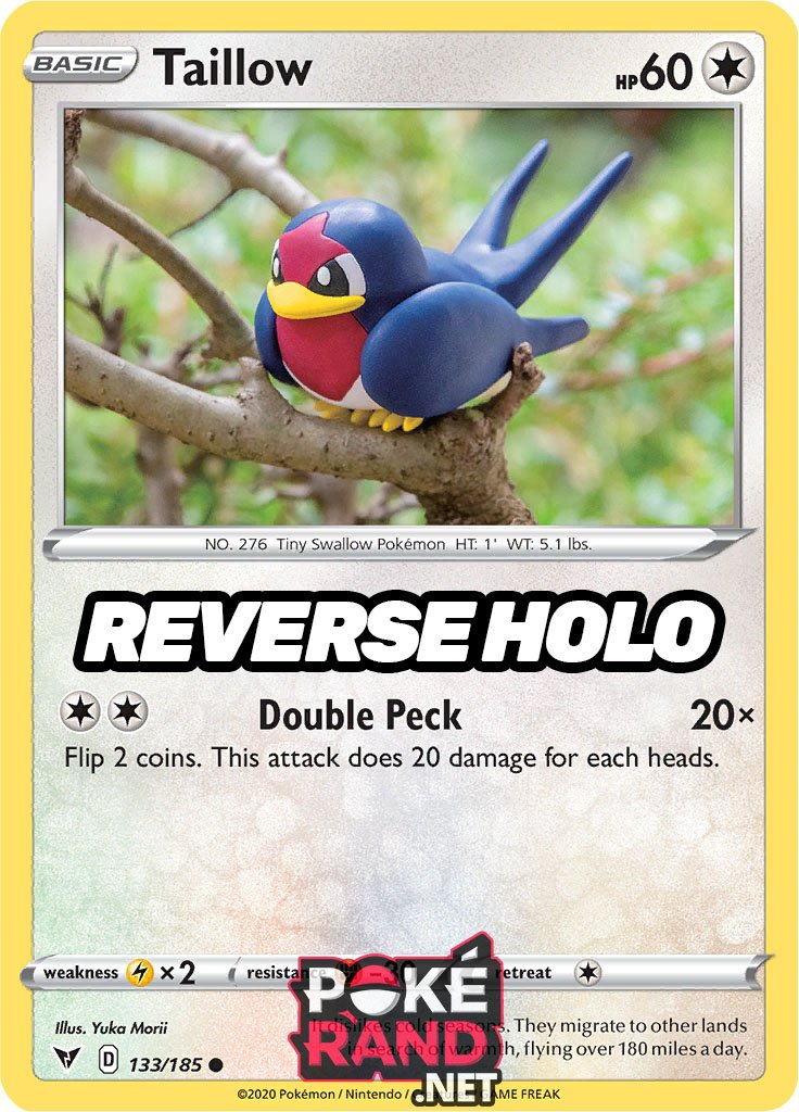 Reverse Holo (133/185) Taillow - Vivid Voltage - PokeRand