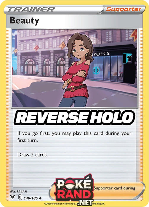 Reverse Holo (148/185) Beauty - Vivid Voltage - PokeRand