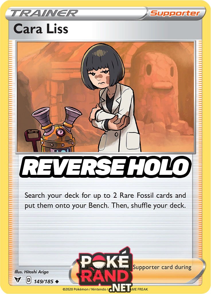 Reverse Holo (149/185) Cara Liss - Vivid Voltage - PokeRand