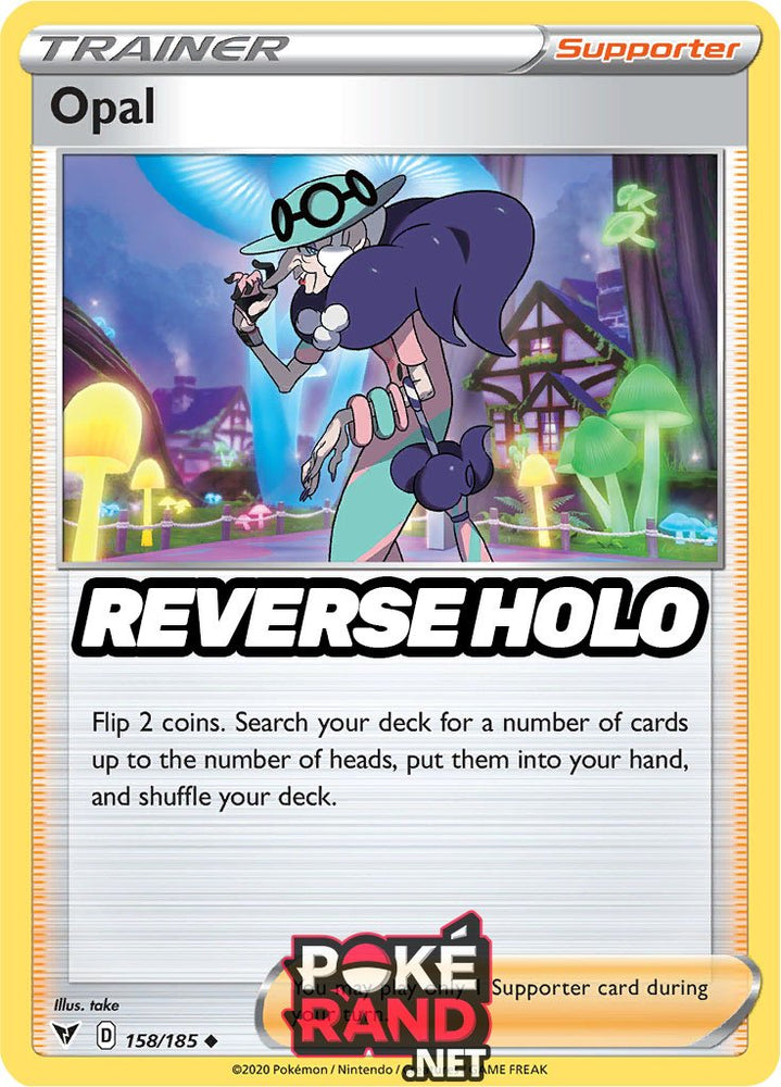 Reverse Holo (158/185) Opal - Vivid Voltage - PokeRand