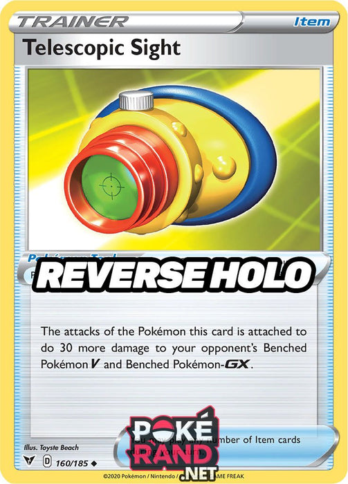 Reverse Holo (160/185) Telescopic Sight - Vivid Voltage - PokeRand