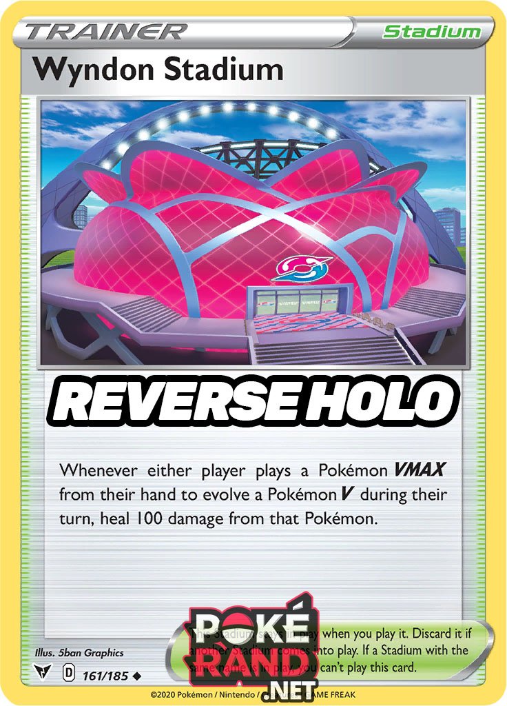 Reverse Holo (161/185) Wyndon Stadium - Vivid Voltage - PokeRand