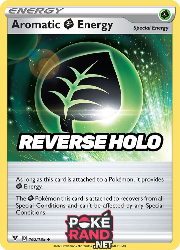 Reverse Holo (162/185) Aromatic Energy - Vivid Voltage - PokeRand