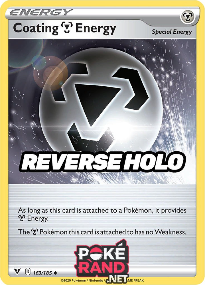 Reverse Holo (163/185) Coating Energy - Vivid Voltage - PokeRand