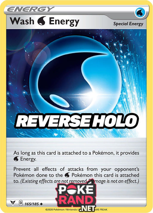 Reverse Holo (165/185) Wash Energy - Vivid Voltage - PokeRand