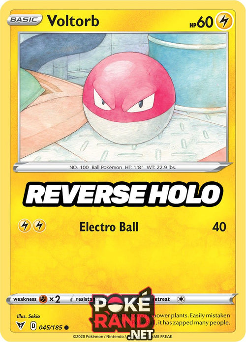 Reverse Holo (042/185) Barraskewda - Vivid Voltage - PokeRand