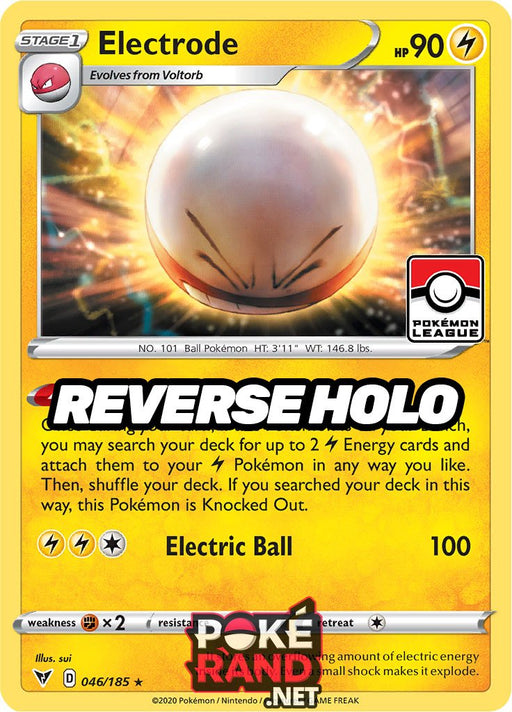 Reverse Holo (046/185) Electrode - Vivid Voltage - PokeRand