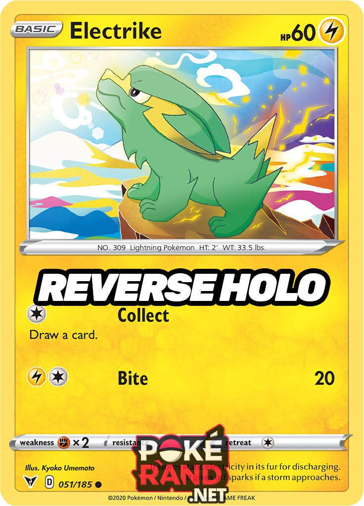 Reverse Holo (051/185) Electrike - Vivid Voltage - PokeRand