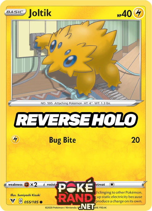 Reverse Holo (055/185) Joltik - Vivid Voltage - PokeRand