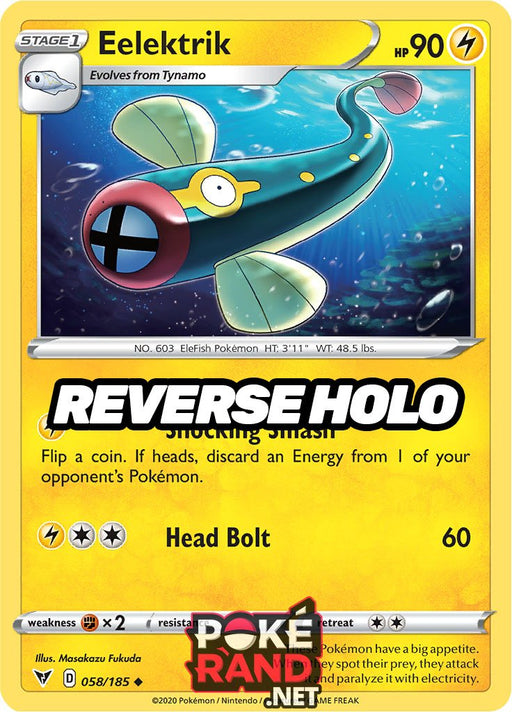 Reverse Holo (058/185) Eelektrik - Vivid Voltage - PokeRand