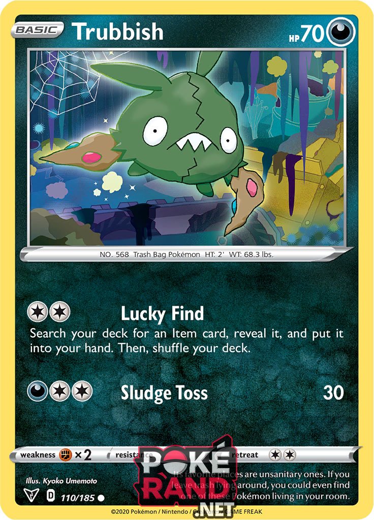 (110/185) Trubbish - Common - Vivid Voltage - PokeRand