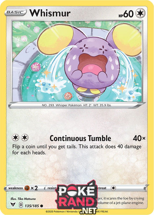 (135/185) Whismur - Common - Vivid Voltage - PokeRand