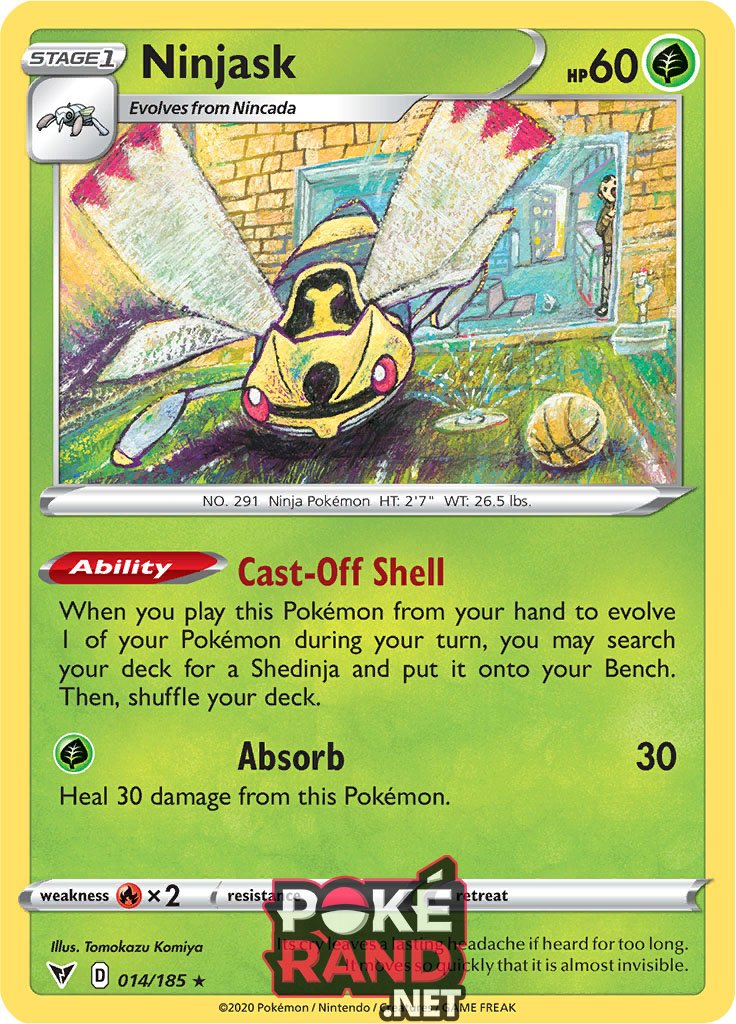 (014/185) Ninjask - Rare - Vivid Voltage - PokeRand