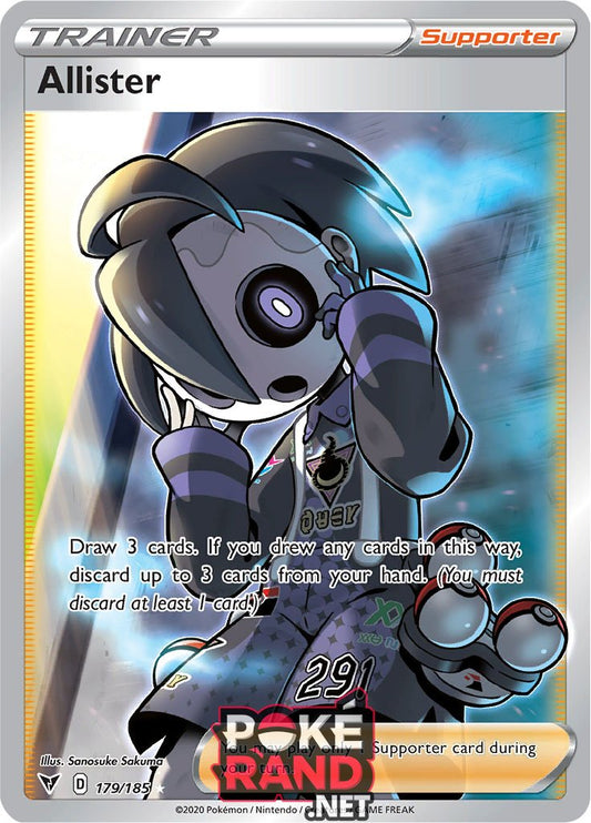 (179/185) Allister - Full Art - Vivid Voltage - PokeRand