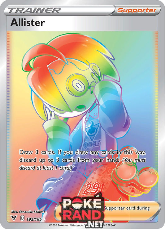 (192/185) Allister - Secret Rare - Vivid Voltage - PokeRand