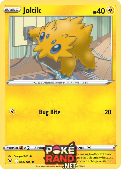 (055/185) Joltik - Common - Vivid Voltage - PokeRand