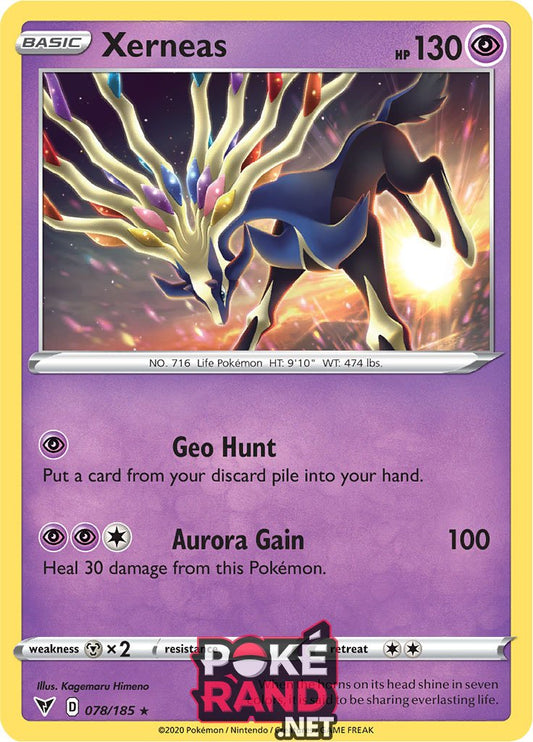 (078/185) Xerneas - Holo - Vivid Voltage - PokeRand